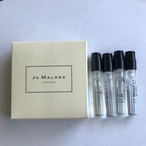 Jo Malone samples-Orange Blossom, Nectarine Blossom & Honey, Wild Bluebell, etc